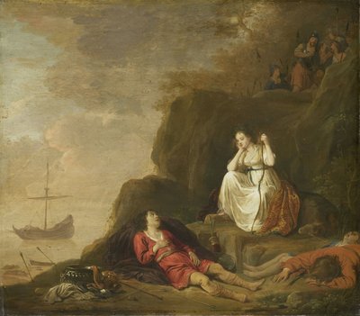 Teagenes i Chariclea autorstwa Daniël Thivart