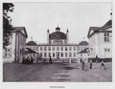 Kjobenhavn / Kopenhaga: Fredensborg (zdjęcie czarno-białe) autorstwa Danish Photographer