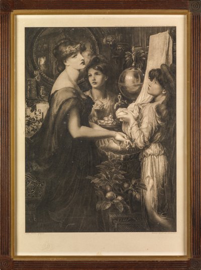 Piękna ręka autorstwa Dante Gabriel (after) Rossetti