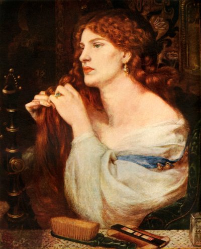 Kochanka Aurelia Fazios, 1863-1873, 1948. autorstwa Dante Gabriel Charles Rossetti