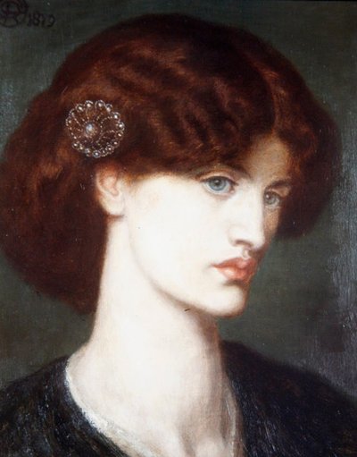 Beatrice, portret Jane Morris autorstwa Dante Gabriel Charles Rossetti