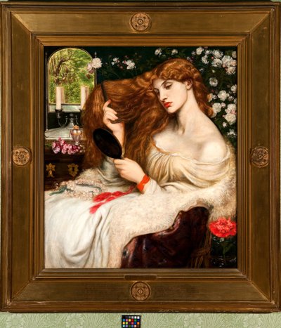 Lady Lilith autorstwa Dante Gabriel Charles Rossetti