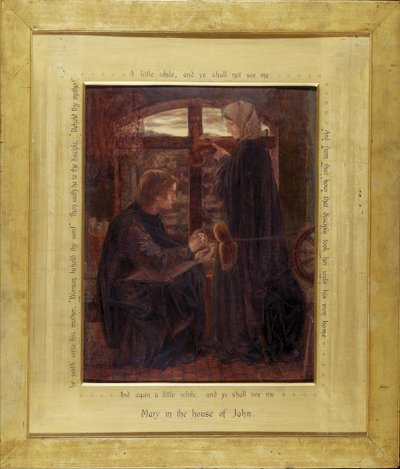 Maryja w Domu św. Jana autorstwa Dante Gabriel Charles Rossetti
