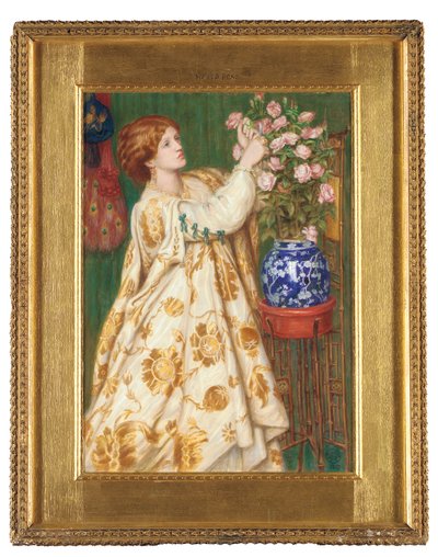 Monna Rosa, 1867 autorstwa Dante Gabriel Charles Rossetti
