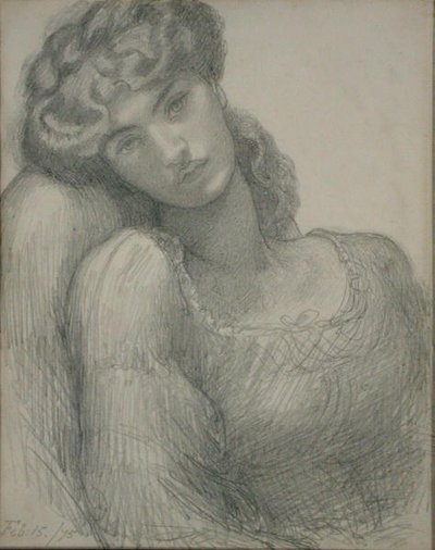 Pani Morris (1839-1914) autorstwa Dante Gabriel Charles Rossetti