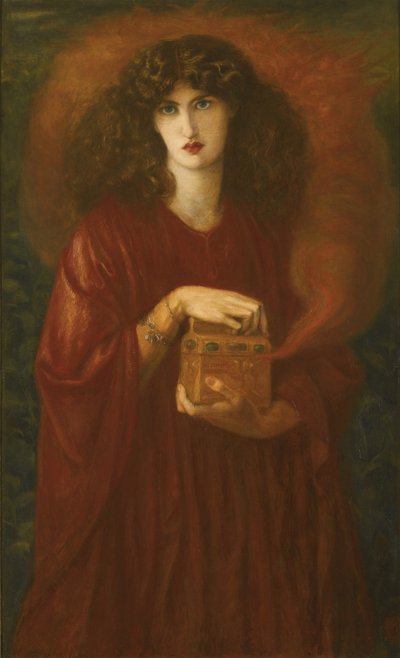 Pandora, 1871 autorstwa Dante Gabriel Charles Rossetti
