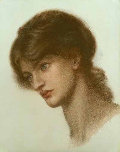 Portret damy autorstwa Dante Gabriel Charles Rossetti