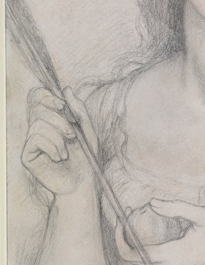 Studium dla "Wenus Verticordia" autorstwa Dante Gabriel Charles Rossetti
