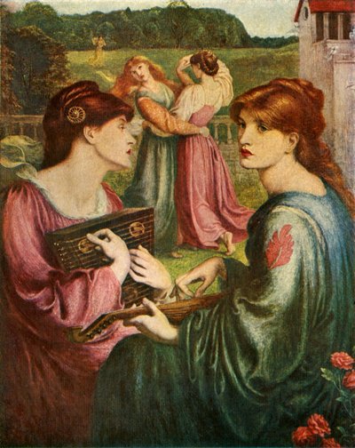 Łąka Altana, 1850-1872, c1912 autorstwa Dante Gabriel Charles Rossetti