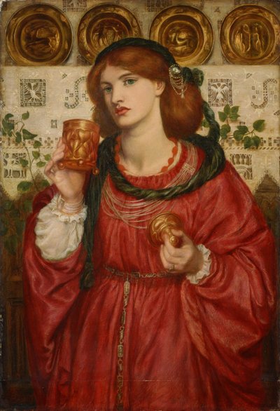 Puchar Miłości autorstwa Dante Gabriel Rossetti