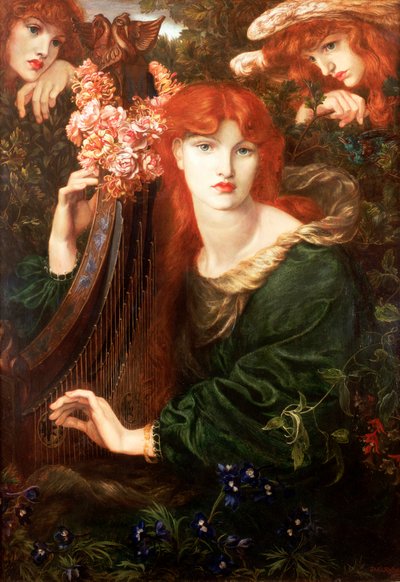 „La Ghirlandata”, 1873 r. autorstwa Dante Gabriel Rossetti