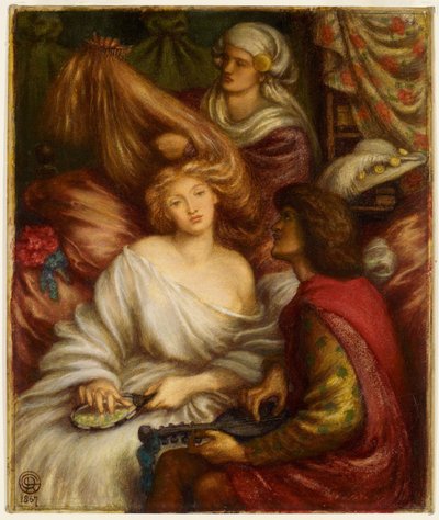 Muzyka poranna autorstwa Dante Gabriel Rossetti