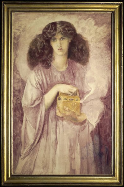 Pandora autorstwa Dante Gabriel Rossetti