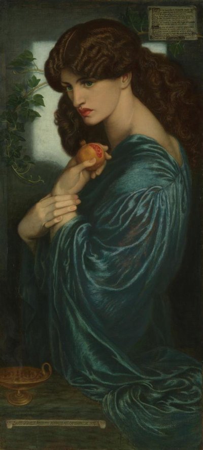 Proserpina autorstwa Dante Gabriel Rossetti