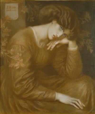 Zaduma, 1868 autorstwa Dante Gabriel Rossetti