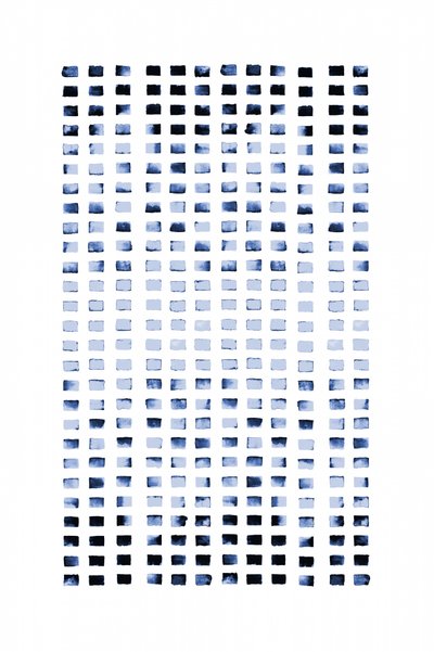 Gradient w kształcie kwadratu w kolorze indygo autorstwa Danushka Abeygoda