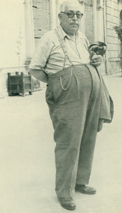 Don Calogero Vizzini (b / w zdjęcie) autorstwa John Ward Dunsmore