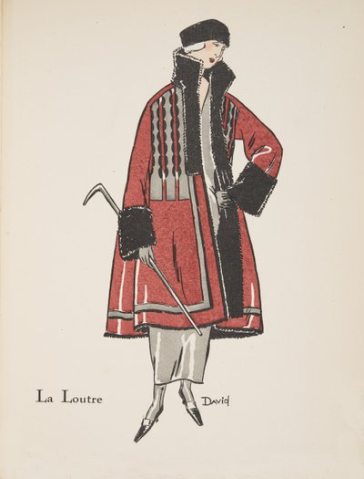 La Loutre, z kolekcji modnych talerzy autorstwa David