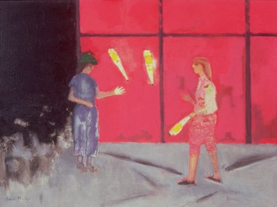 Żonglerzy w Beaubourg autorstwa David Alan Redpath Michie