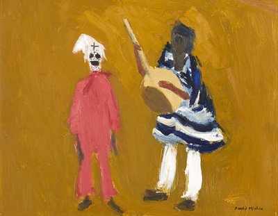 Muzyk i Klaun, Le Grand Ballet de Senegal autorstwa David Alan Redpath Michie