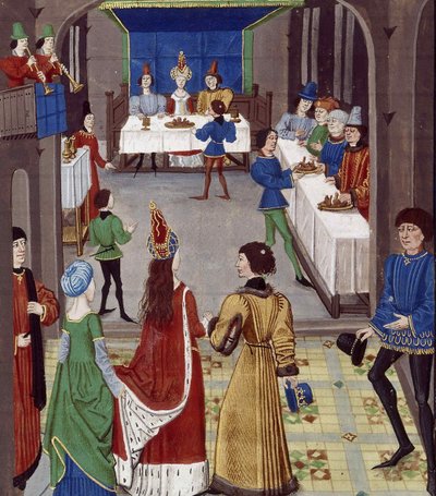 Małżeństwo. Od: Renaud de Montauban, ok. 1465. autorstwa David Aubert