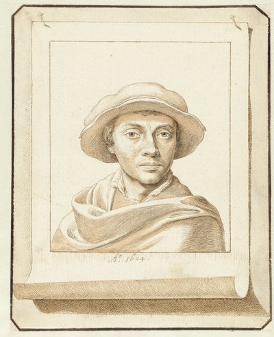 Portret mężczyzny według modelu z XVI wieku autorstwa David Bailly