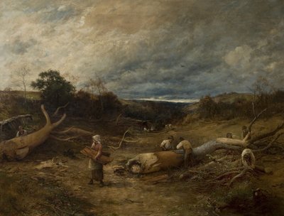Serca z dębu, 1891 autorstwa David Bates