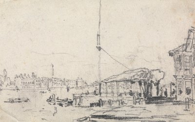 Widok na Skaldę autorstwa David Cox