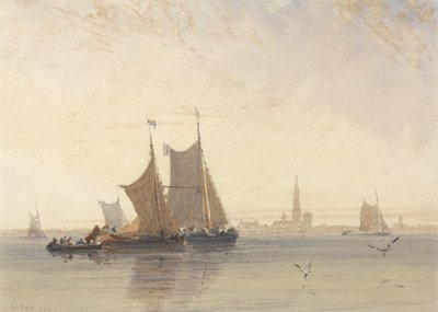 Antwerpia, rano autorstwa David Cox
