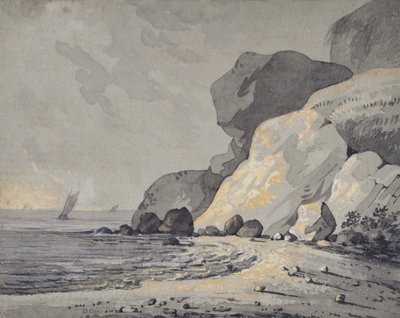 Scena przybrzeżna autorstwa David Cox