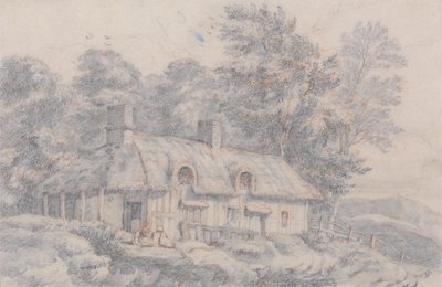 Domek w Herefordshire autorstwa David Cox