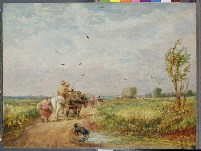 Idąc do Hayfield autorstwa David Cox