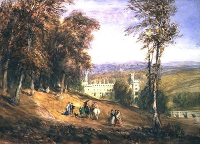 Sala Haddona (akwarela) autorstwa David Cox