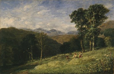Sianokosy w pobliżu Conway autorstwa David Cox