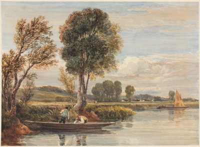 Nad Tamizą, ok. godz. 1827-1829. autorstwa David Cox