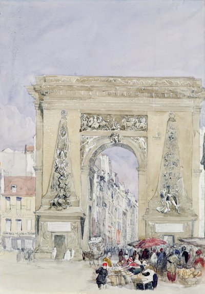 Brama św. Denisa autorstwa David Cox