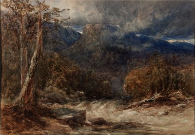 Spotkanie wód (bodycolour) autorstwa David Cox