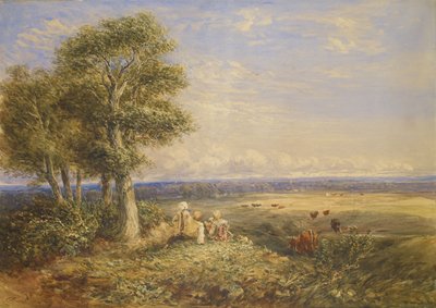 Skowronek, 1848 autorstwa David Cox