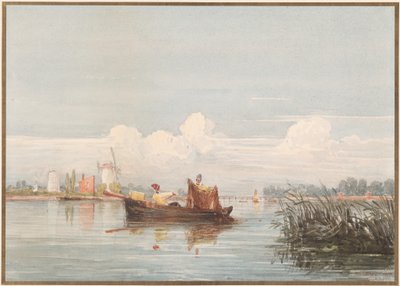 Tamiza w Battersea autorstwa David Cox