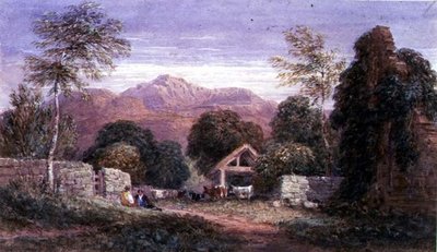 Widok Cadera Idrisa autorstwa David Cox