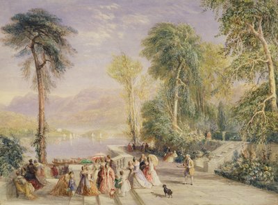 Windermere podczas regat autorstwa David Cox