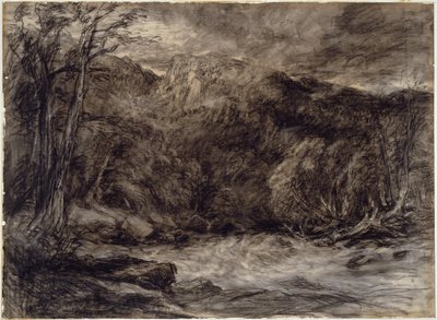 Górski potok autorstwa David Cox the elder