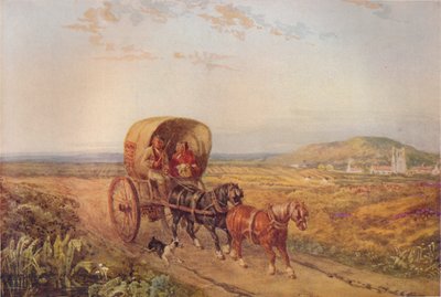 Przeprawa przez Wrzosowisko, 1924 autorstwa David Cox the elder