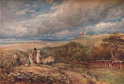 Pokój i wojna, c1848 autorstwa David Cox the elder