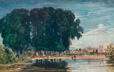 Brocas, Eton, początek XIX wieku, 1930. autorstwa David Cox the elder