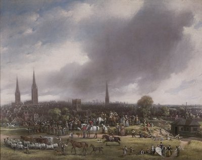 Dzień Lammas, Coventry, 1849 autorstwa David Gee