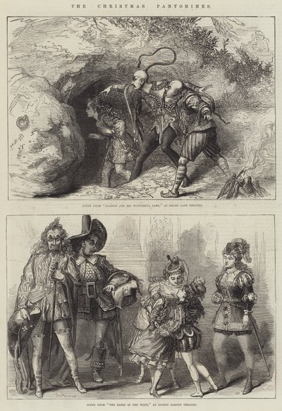 Świąteczne pantomimy autorstwa David Henry Friston