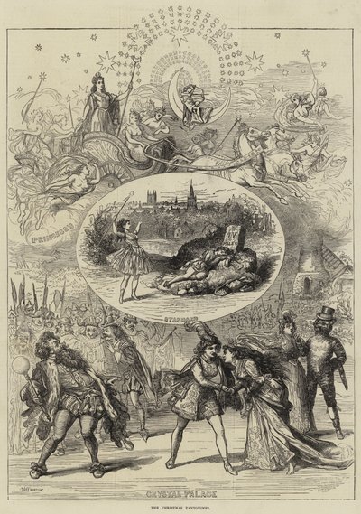 Pantomimy bożonarodzeniowe autorstwa David Henry Friston