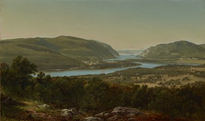 Widok z Garrison, West Point, Nowy Jork autorstwa David Johnson