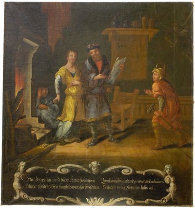 Disasagan "Als Disas Sprache geblasen wurde [...]" autorstwa David Klöcker Ehrenstrahl